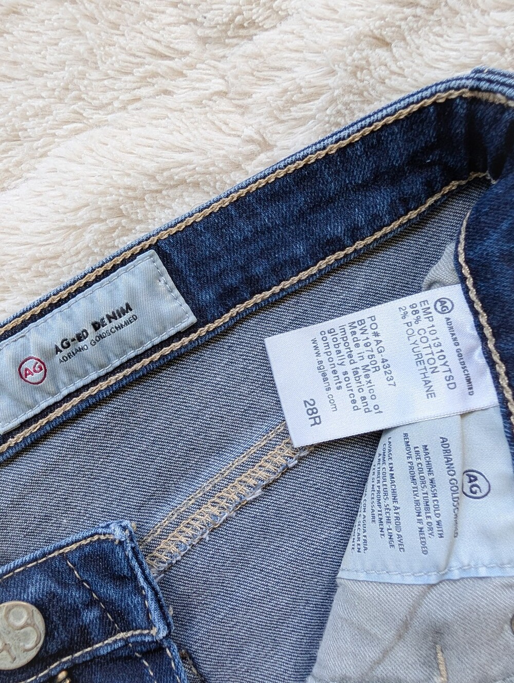 Adriano Goldschmied The Angel Low Rise Bootcut Leg Jeans - Picture 5 of 5